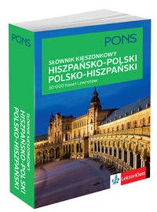 Obrazek Kieszonkowy słownik polsko-hiszpański hiszpańsko-polski