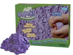 Obrazek Piaskolina Shape it! - fioletowa 2270g