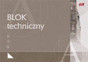 Obrazek BLOK TECHNICZNY A3 BIAŁY UNIPAP