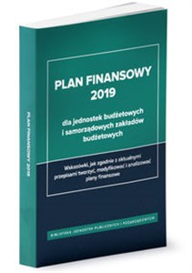 Picture of Plan finansowy 2019 dla jednostek budżetowych i samorządowych zakładów budżetowych
