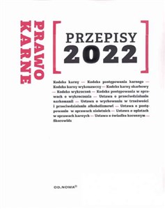 Picture of Przepisy 2022 Prawo karne