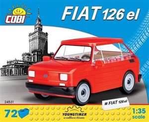 Obrazek Cars Mały Fiat 126P 1994 - 1999 72 klocki