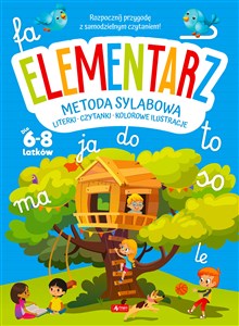 Picture of Elementarz Metoda sylabowa Literki - Czytanki - Kolorowe ilustracje dla 6-8 latków