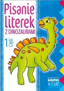 Obrazek Pisanie literek z dinozaurami cz.1