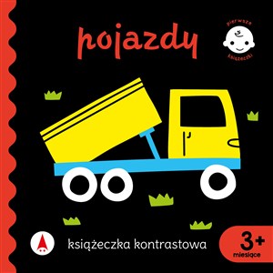 Obrazek Pojazdy. Książeczka kontrastowa. Pierwsze książeczki