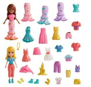Obrazek Polly Pocket Zestaw modowy duży z 2 lalkami HKV96