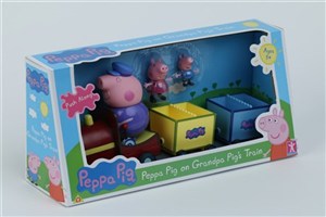 Obrazek Świnka Peppa Pociąg Peppy