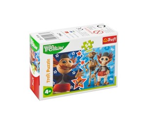 Obrazek Puzzle 54 mini Wesoły świat Treflików 1 TREFL