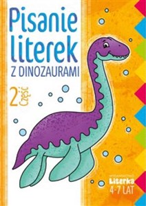 Obrazek Pisanie literek z dinozaurami cz.2