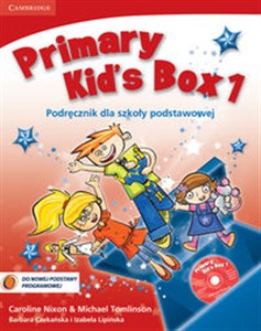 Obrazek Primary Kid's Box Level 1 Pupil's Book with Songs CD and Parents' Guide Polish edition