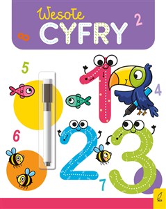 Picture of Wesołe cyfry Flamaster suchościeralny