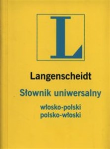 Obrazek Słownik uniwersalny włosko-pol pol-wł Langen