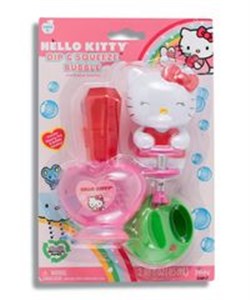 Obrazek Zestaw do baniek mydlanych Dip & Squeeze Hello Kitty