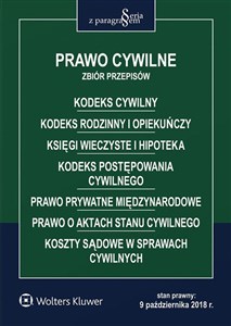 Picture of Prawo cywilne Zbiór przepisów