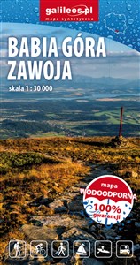 Obrazek Babia Góra - Zawoja. Mapa turystyczna w skali 1:30 000 (wersja wodoodporna)