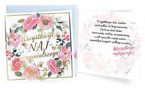 Picture of Karnet Urodziny (kwiaty)