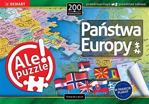 Obrazek Puzzle Państwa Europy 200