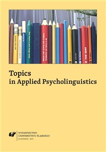 Obrazek Topics in Applied Psycholinguistics