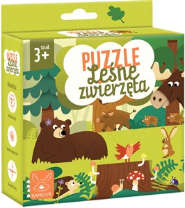 Picture of Puzzle Leśne Zwierzęta 3+