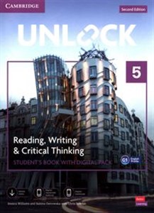 Obrazek Unlock 5 Reding, Writing & Critical Thinking Student's Book with Digital Pack poziom C1