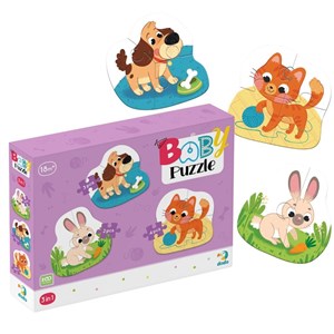 Picture of Puzzle 3w1 Zwierzaki