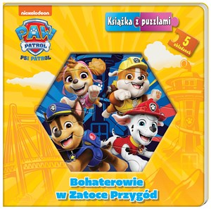 Picture of Bohaterowie w Zatoce Przygód. Psi Patrol. Książka z puzzlami