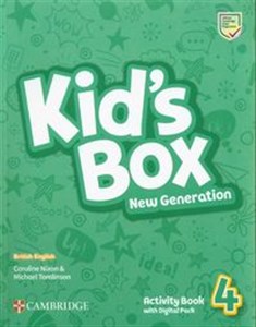Picture of Kid's Box New Generation 4 Activity Book with Digital Pack British English