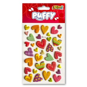 Obrazek Naklejki puffy Valentines