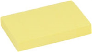 Obrazek Notesy samoprzylepne żółte 50x75 mm