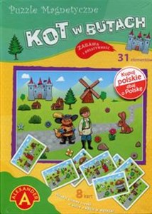 Picture of Puzzle magnetyczne Kot w butach