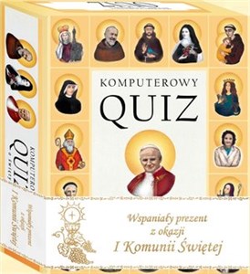 Obrazek Komputerowy Quiz o Świętych z obwolutą I Komunia Św.