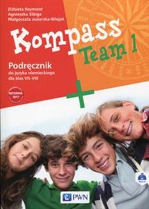 Picture of Kompass Team 1 Podręcznik do języka niemieckiego dla klas 7-8 z płytą CD Szkoła podstawowa