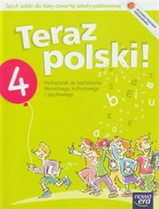Obrazek Teraz polski 4 Podręcznik do kształcenia literackiego kulturowego i językowego z płytą CD szkoła podstawowa