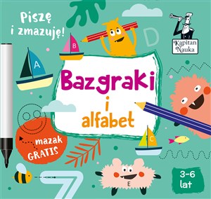 Picture of Kapitan Nauka Bazgraki i alfabet (3-6 lat)