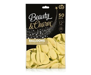 Obrazek Balony Beauty&Charm makaronowe 30cm 50szt