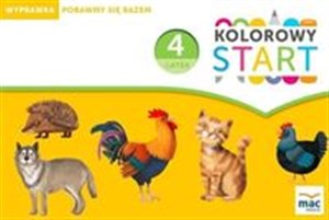 Picture of Kolorowy start Czterolatek Inscenizacje Pobawmy się razem w teczce Przedszkole