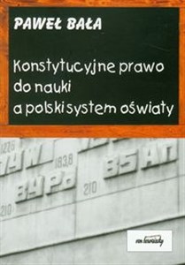 Picture of Konstytucyjne prawo do nauki a polski system oświaty