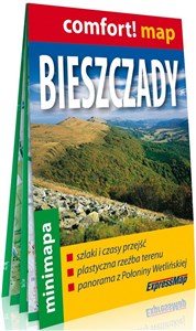 Picture of Bieszczady laminowana mapa turystyczna mini 1:200 000