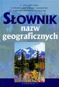 Picture of Słownik nazw geograficznych