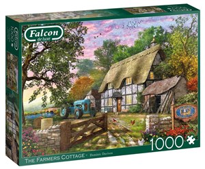 Obrazek Puzzle 1000 Falcon Chatka rolnika