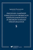 Procedury ... - Agnieszka Piwowarczyk -  books from Poland