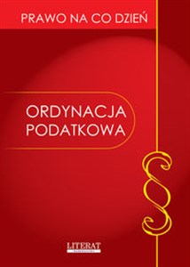 Picture of Ordynacja podatkowa stan prawny na 7 marca 2009