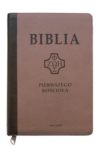 Obrazek Biblia pierwszego Kościoła z paginat. ciemny beż