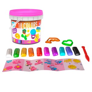 Picture of Masa plastyczna lekka TM Lovin 10 kolorów +akcesoria