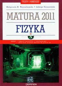 Obrazek Fizyka testy i arkusze Matura 2011 z płytą CD