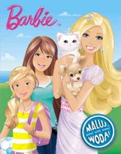 Obrazek Barbie Maluj wodą W107