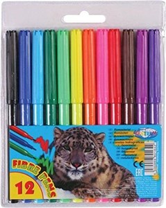 Picture of Flamastry 12 kolorów Zoo