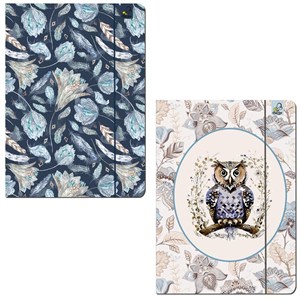 Obrazek Teczka A4 z gumką Boho New mix