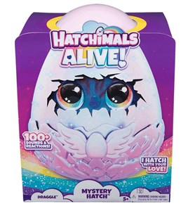 Obrazek SPIN Hatchimals jajko AliveSH Draggle