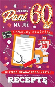 Picture of Karnet Urodzinowy z receptą 60